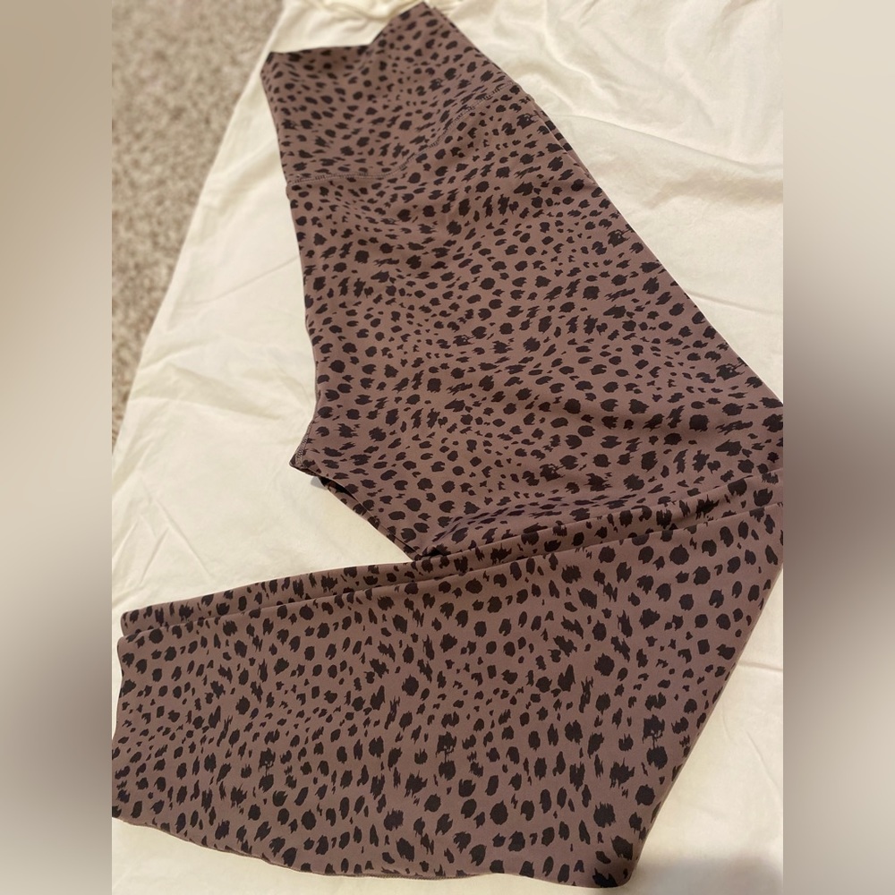 Tavi purple leopard yoga pants